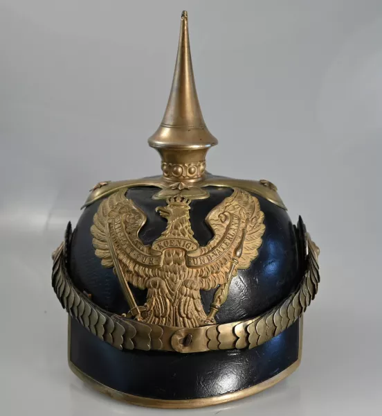 Prussian Line Dragoon Officer Pickelhaube Visuel 1 principal
